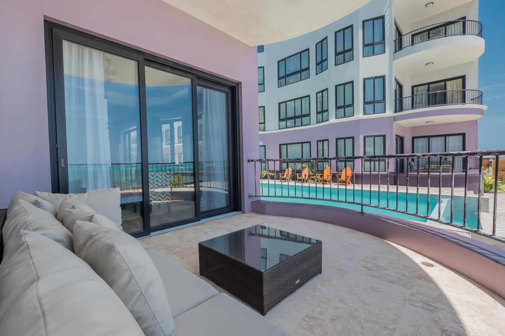 Diamante Beachfront Suites San Pedro  Luaran gambar