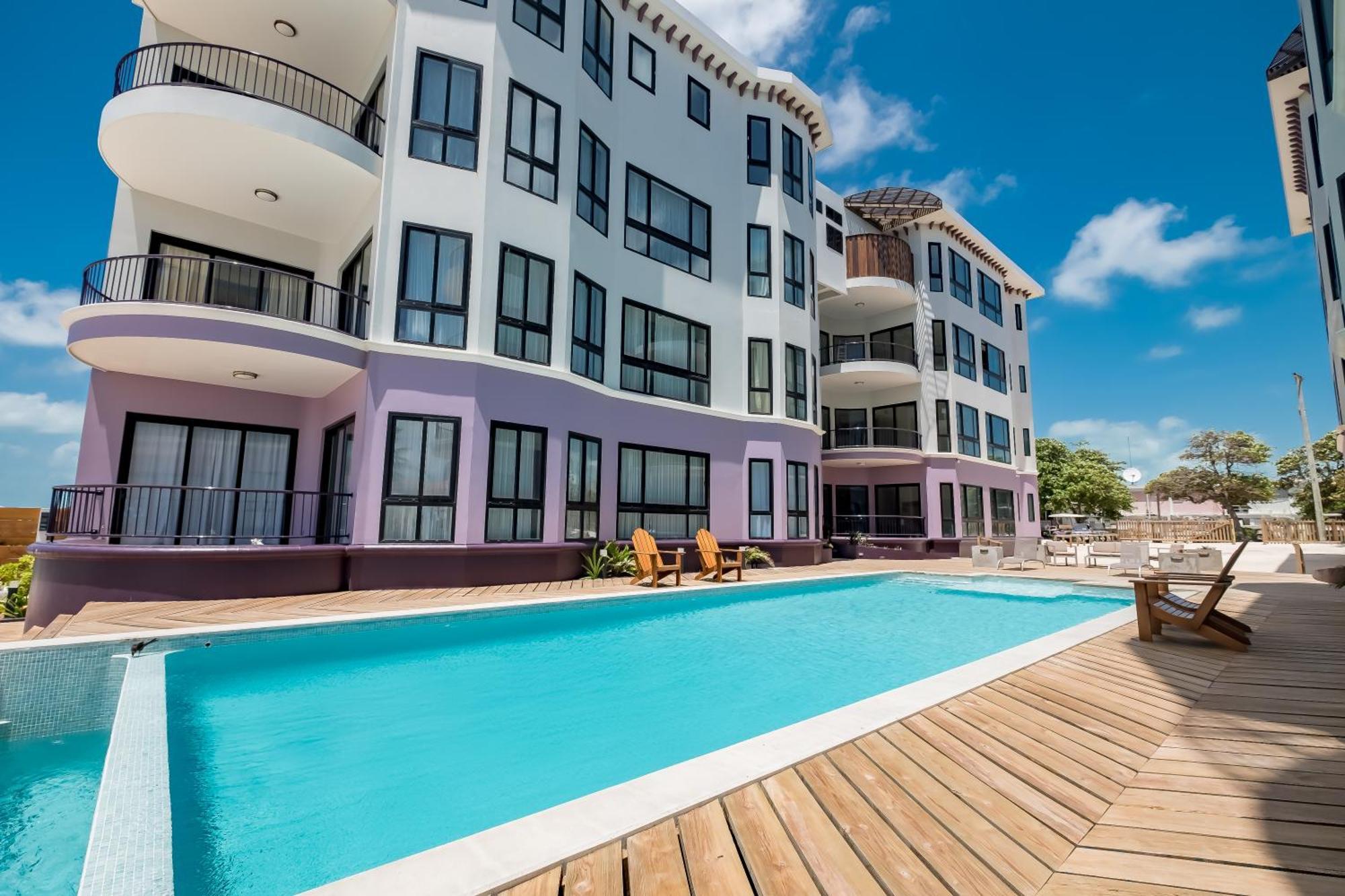 Diamante Beachfront Suites San Pedro  Luaran gambar